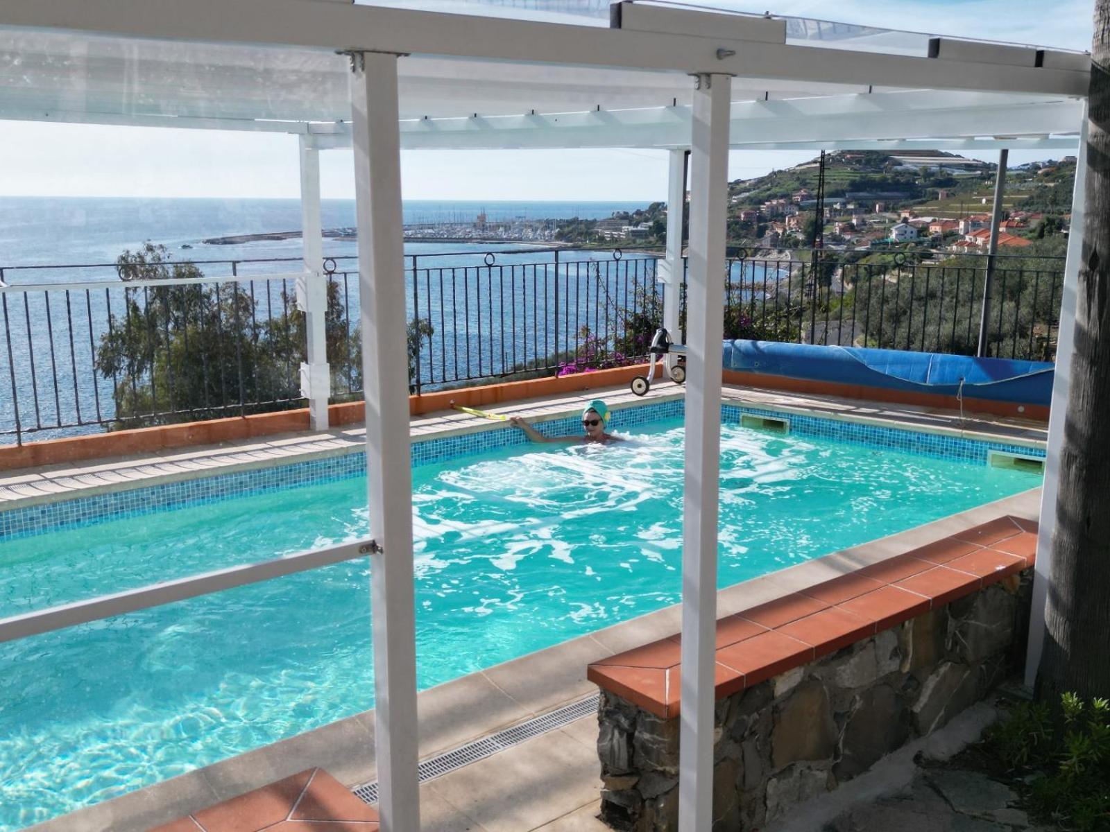 Villa Del Mare Ligure Terme & Spa Piscina A 37 Gradi Santo Stefano al Mare Exterior photo